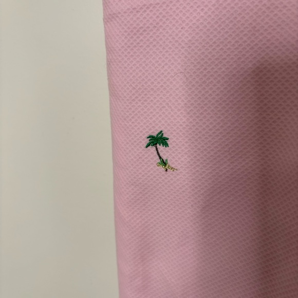 Brooks brothers pink trousers with palm tree print 14 nwt - Picture 3 of 8